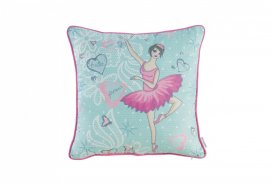 Декоративная подушка Балерина с сердцем